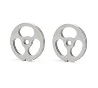 Ctwezoikmt Meat Grinder Blade Mincer Plate for Kitchen Aid Mixer 12 Type Meat Grinder Mincer Knife Accessory