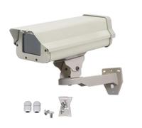 CTXSumTec 14.5" Aluminum CCTV Security Outdoor Camera Housing Box Shell with Wall Mounting Adjustable Mount Bracket Kit for CCTV Bullet Surveillance Camera