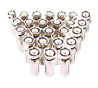 CTXSumTec 25PCS BNC Male Twist-on RG59 Coaxial Connectors, 75 Ohm for CCTV Surveillance Systems, HD-AHD/TVI/SDI Cameras, No Crimping Tools Required, Cable Adapter for CCTV IP Camera Security System