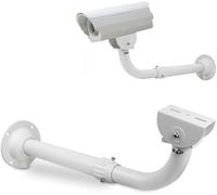 CTXSumTec 30cm-60cm/11.8~23.6" Adjustable Security Camera J-Type Wall Ceiling Mount Bracket, Camera Mount Universal Camera Wall Mounting Bracket for CCTV Surveillance Camera IP Camera
