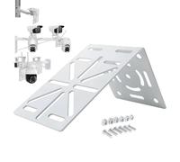 CTXSumTec CCTV Mount Bracket, L-Shape Security Mount Plate, Universal Wall Ceiling Mounting Brackets Extension Support for Security CCTV Hikvision Dome Surveillance Camera