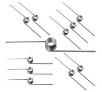 Ctyjia 10 PCS 304 Stainless Steel Torsion Spring, 0.7mm Wire Diameter, V-Shaped Return Springs, 6 Laps 180 Degree Springs Compression, Outer Diameter 4.5mm