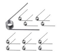 Ctyjia 10 PCS 304 Stainless Steel Torsion Spring, 0.7mm Wire Diameter, V-Shaped Return Springs, 6 Laps 60 Degree Springs Compression, Outer Diameter 4.5mm