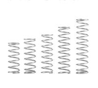 Ctyjia 10 PCS Compression Spring, 304 Stainless Steel Compressed Springs, 9mm OD, 0.7mm Wire Diameter, 15mm Length