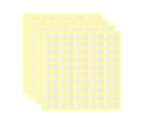 Ctyjia 100 PCS Round Transparent Double-Sided Tape Dia 20mm, Traceless Strong Tape, Clear Sticky Dots for Festival Decoration, Photos Wall