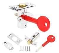 Ctyjia 1PCS Door Security Rack Bolt, Mortice Door Bolt with Star Key, Anti-Theft Door Lock Bolt, Security Mortice Rack Bolts, Dead Bolts for Doors Windows, 35mmx15mm