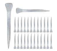 Ctyjia 60 PCS Horse Hoof Nails, E2(41mm) Horseshoe Nails Horse Tool Equipment Accessories, Horseshoe Nails for Horse Race Horse Equestrian Sports