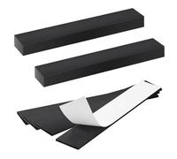 CTYUEYUN 12Pcs Magnetic Strips Self Adhesive Flexible, 150 x 100 x 2 mm Sticky Magnets Magnetic Strips Easy to Cut for DIY Projects, Refrigerator Magnets, Office Organization and Shelf Labels