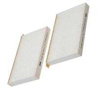 MANN-FILTER Cabin Filter CU 20 005-2 – Particulate, behind the glove compartment, set of 2