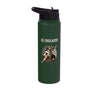 Cu Chulainn Ancient Celtic and Irish Hero Celtic Mythology Stainless Steel Insulated Water Bottle