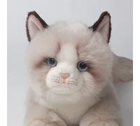 CU-MATE 16 Inch Realistic Cat Stuffed Animal, Cat Plush Toy, Soft Plushie for Kids and Girls