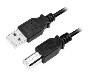 CU0009B cable USB 2.0 USB A male, USB B male nickel-plated 5m LOGILINK