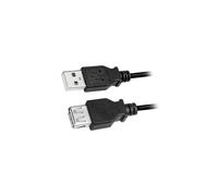 CU0010B Cable USB 2.0 USB A Female, USB A Male Nickel Plated 2m 30AWG LOGILINK