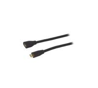 CU0122 cable USB 2.0 micro USB-B male, USB B micro female 1.5m LOGILINK