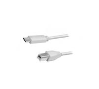 CU0161 Cable USB 2.0 USB B Male, USB C Male 2m Grey LOGILINK
