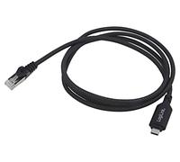 CU0412 Cable USB 3.2 RJ45 plug, USB C plug nickel-plated 2m S/FTP LOGILINK