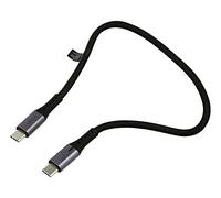 CU0430 cable USB 3.2 Gen 2 x 2 USB C male, both sides 0.3 meter 20 Gbps LOGILIN