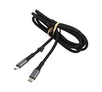 LogiLink USB 3.2 Gen2x2 Type-C cable. C/M to C/M. 20 Gbps. 240W.4K.LED