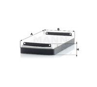 MANN Filter CU2745-2 Cabin Air Filter Fits Maybach 57 62 Mercedes-Benz E-Class