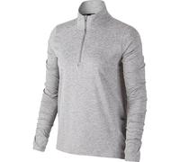 CU3220-084 Nike Element Half-Zip Running Sweatshirt (Grey) Womens Running Spo...
