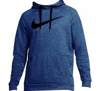 CU6238-492 Nike Therma Pullover Swoosh Training Hoodie (Mens) Blue Sports