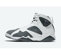 CU9307-100 NIKE AIR JORDAN 7 RETRO FLINT - WHITE, VARSITY PURPLE, GREY