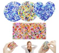 Cuackamily 4PCS Picky Pad Fidget Toys, Skin Picking Fidget Toy Set, Reusable Sensory Funny Toys for Release Stress and Anxiety Relief Skin Picking Dermatillomania and Trichotillomania for Adults Kids