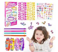 Cuackamily Bracelet Making Kit for Girls, Friendship Bracelets for Girls, Cute Kids Bracelets for Kids, Children Bracelets for Girls Birthday DIY Arts and Crafts Toys Party Bag and Stocking Fillers