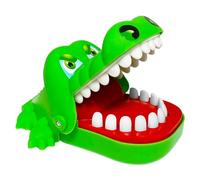 Cuackamily Latest Crocodile Toy, Crocodile Dentist Game, Classic Mouth Dentist Bite Finger Family Game Teeth Dentist Game Funny Interactive Toy Gift for Children Kids Adults, Party Favors