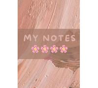 Cuaderno Aesthetic de Notas- Flores de Cerezo: Libro de líneas minimalista para escribir, diario persona y organización de notas