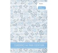 Cuaderno de escritura - Pauta Montessori 4 mm A4