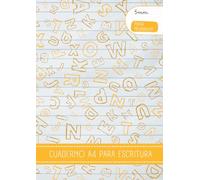 Cuaderno de escritura - Pauta Montessori 5 mm A4