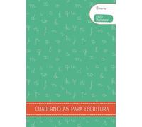 Cuaderno de escritura - Pauta Montessori 8 mm A5