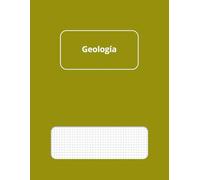 Cuaderno de Geología - Cuadriculado: Formato grande 8,5" x 11", 50 hojas (100 páginas), ideal para apuntes, esquemas, tablas y gráficos (Cuadernos de Estudio y Trabajo)