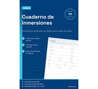 Cuaderno de inmersiones: Diario de buceo con 122 fichas, una por inmersión | Espacio para la firma y el sello del centro | Formato de bolsillo