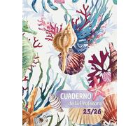Cuaderno de la Profesora 2025-2026 Tamaño A4 - 200 págs, Grises Anti-fatiga, Frases Motivacionales & Inteligencia Emocional: Tamaño grande 8,25"×11", ... visual. Planificación diaria/semanal/mensual.