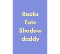 Cuaderno de lecturas | Reading journal | Books Fate Shadow Daddy (3 Líneas - Cuadernos que acompañarán todas tus lecturas)