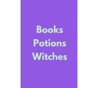 Cuaderno de lecturas | Reading journal | Books Potions Witches (3 Líneas - Cuadernos que acompañarán todas tus lecturas)