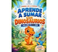 Cuaderno de matemáticas divertido para niños de 4-6 años | Nivel progresivo paso a paso sin frustración