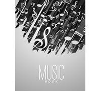 Cuaderno de Música con Pentagramas en Blanco. 120 páginas.: El mejor y unico cuaderno de hojas con pentagramas para componer tu música