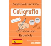 Cuaderno de Oposición - Caligrafía - Constitución Española: Fuente Patrick Hand 18