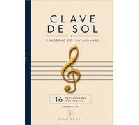 Cuaderno de Pentagramas para Composición Musical: 60 Páginas: 60 páginas con 16 pentagramas por página para escribir música sin límites.