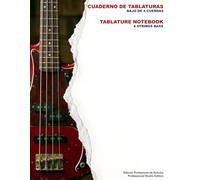 Cuaderno de Tablaturas Bajo 4 Cuerdas | 4-String Bass Tablature Notebook: Edición Profesional de Estudio / Professional Studio Edition (EVOL - ... / Professional Tablature Notebooks)