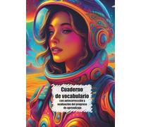 Cuaderno de vocabulario con autocorrección y evaluación del progreso de aprendizaje