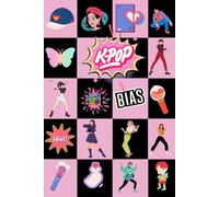 CUADERNO K POP: Libreta K-POP para Fans | DISEÑO EXCLUSIVO - Contiene 100 Páginas Fechadas y 6" X 9" de Tamaño
