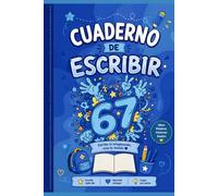 Cuaderno para escribir: Aprende a escribir y mejora tu letra