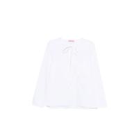 CUANTICO Florence tie-neck pocket blouse - White 0-I-II-III