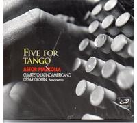Cuarteto Latinoamericano feat. Cesar Olguin: bandoneon - Five For Tango / Astor Piazzolla (UK Import)