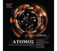 Cuarteto Quiroga – ATOMOS / The Art of Musical Concentration – CD (2023)