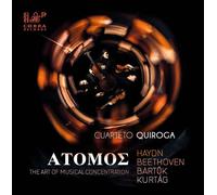 Cuarteto Quiroga : ATOMOS: The Art of Musical Concentration CD (2023) NEW